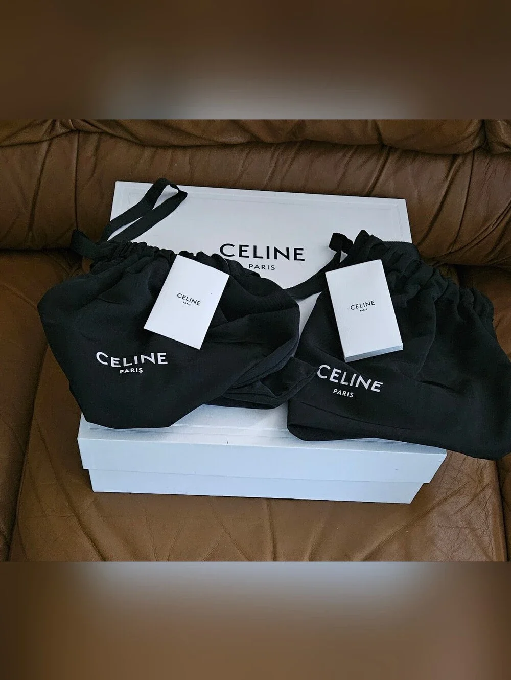 New Men's Celine Leather Abstract Lace-Up Buckle Zipper Combat Boots Size 8 US